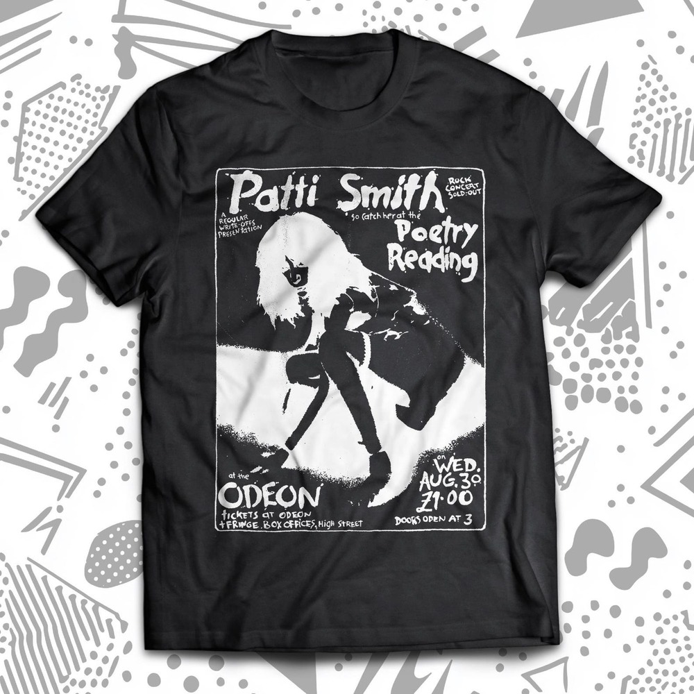 Patti Smith 1978 Flyer Punk Shirt